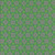 Benartex Fabrics Cheeto's World Kimberly Einmo Medallions Grass, fabric featuring a vibrant green background with intricate pink and purple medallion patterns.