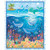 Benartex Fabrics Swim With Me  Kanvas Studio Ocean Fish Panel Multi