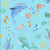 Benartex Fabrics Swim With Me  Kanvas Studio Ocean Life Turquoise
