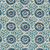 Waverly Fabrics Origins Luna Blue Cream Suzani Blooms Linen