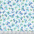 Benartex Fabrics A Prairie Heart Katie Daisy Rustic Flutter Teal Blue White