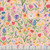 Benartex Fabrics A Prairie Heart Katie Daisy Meadow Flowers Pale Peach Jam Purple