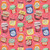 Benartex Fabrics A Prairie Heart Katie Daisy Jam Jars Peach Pink Jam Purple