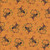 Henry Glass Fabrics Pennyberry Farm Kim Diehl Orange Completely Catty