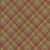 Henry Glass Fabrics Pennyberry Farm Kim Diehl Brown Blooming Plaid