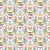 Clothworks Fabrics Cottage Dreams Butterflies Dragonflies Ladybugs Cream Green