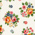 Poppie Cotton Fabrics Flower Market White Flower Bouquet