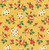 Poppie Cotton Fabrics Flower Market Yellow Hand Picked Flowers