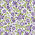 Benartex Fabrics Seaside Garden Shelley Cavanna Asters Lilac