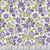 Benartex Fabrics Seaside Garden Shelley Cavanna Asters Lilac