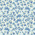 Benartex Fabrics Seaside Garden Shelley Cavanna Heather Cobalt
