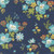 Moda Fabrics Paper Hamlet Cathe Holden Decoupage Flowers Midnight Blue
