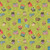 Moda Fabrics Paper Hamlet Cathe Holden Tiny Houses and Foliage Sprout Green