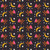 Moda Ruby Star Society Fabrics Catnap Alexia Abegg Moon Stars Flowers Black Black