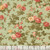 Moda Fabrics Ambiance 3 Sisters Mist Aqua Rose Garden Florals, fabric with pink, yellow, and peach roses and green leaves on a pale aqua background.