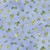 Moda Fabrics Sweet Cecily Janet Clare Hyacinth Blue Clover Clover Watercolor