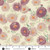 Andover Fabrics Chrysanthemum by Laundry Basket Quilts 108 Inch Wide Quilt Back Floral Lilac Purple, close-up of fabric with purple and peach chrysanthemums on light cream background. Andover Fabrics Chrysanthemum by Laundry Basket Quilts 108 Inch Wide Quilt Back Floral Lilac Purple, close-up of fabric with purple and peach chrysanthemums on light cream background.