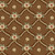 Andover Fabrics Always and Forever by Renee Nanneman Chocolate Brown Lattice Flower Baskets
