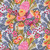 FreeSpirit Fabrics Paradise Blooms by Kristen Katz Wild Blooms Silver Grey