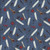 Studio E Fabrics United We Stand Blue Declaration Quills