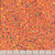 Wilmington Prints Fabrics Essentials Glass Beads Orange, vibrant orange fabric with multicolored glass beads pattern for craft and sewing projects.