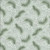 Henry Glass Fabrics Mariakerke by Michelle Yeo Aqua Green Feathers and Ferns
