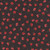 Timeless Treasures Fabrics Poppy Passion by Chong A Hwang Tossed Poppies Black