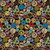 Timeless Treasures Fabrics Happy Place Sewing Antique Spool Labels Multi