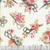 Timeless Treasures Fabrics Happy Place Sewing Tossed Floral Scissors Cream