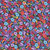 Timeless Treasures Fabrics Petal Power Multi Floral Black