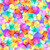 Timeless Treasures Fabrics Petal Power Packed Multi Petal Multi