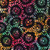 Timeless Treasures Fabrics Apple Basket Tonga Batiks Daisies Onyx