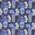 Windham Fabrics China Blue Whistler Studios Delft Blue Porcelain Bouquets