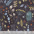 Windham Fabrics Flora & Form Essoldo Design Onyx Black Grey Forage