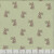 Andover Fabrics Ayla by Max & Louise Flower Girl Clover Brown Green