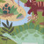 Andover Fabrics Prehistoric Dinosaurs by Makower UK Panel Multi
