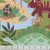 Andover Fabrics Prehistoric Dinosaurs by Makower UK Panel Multi