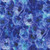 Hoffman Fabrics Flourish Whispy Anemone Floral Cobalt Blue