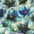Hoffman Fabrics Flourish Poppies Floral Seamist Green