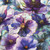 Hoffman Fabrics Flourish Poppies Floral Amethyst Purple
