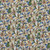 Henry Glass Fabrics Faith In Full Color Turquoise Blue White Packed Lillies