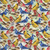 Studio E Fabrics Air Mail by Nancy Smith Multi Bird Crowd