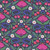 Windham Fabrics Jess Phoenix Dayspring Midnight Botanica