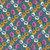 Windham Fabrics Jess Phoenix Dayspring Teal Garland