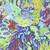 FreeSpirit Fabrics Floral Reef by Tula Pink Reef What You Sew Marine Blue, a vibrant underwater scene with coral, seahorses, fish, and sea plants in marine blue, green, pink, and coral colors.