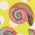 FreeSpirit Fabrics Floral Reef by Tula Pink Big Shelly Seagrass Green 108 Quilt Back