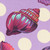 FreeSpirit Fabrics Floral Reef by Tula Pink Big Shelly Ultraviolet Purple 108 Quilt Back