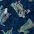 Quilting Treasures Fabrics Folklore by Dan Morris Blue Wizards Warriors Elves Knights Dragons