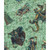 Quilting Treasures Fabrics Folklore by Dan Morris Teal Green Wizards Warriors Elves Knights Dragons