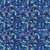 Quilting Treasures Fabrics Mosaic Blooms by Dan Morris Blue Mosaic Stained Glass